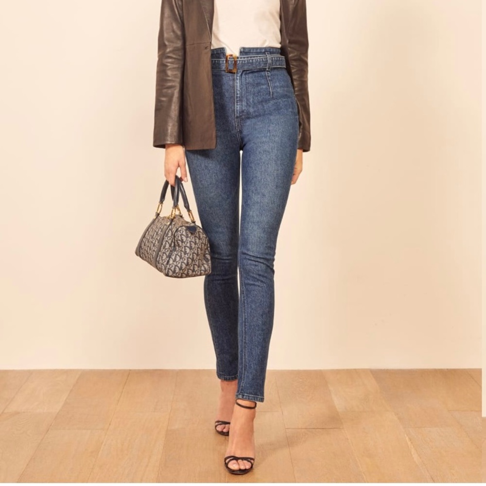Reformation High Waisted Jeans, Size: 25